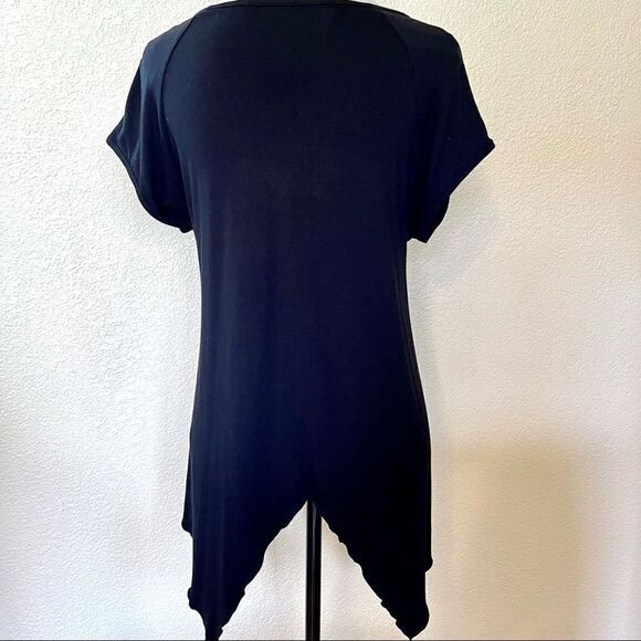 NWT White Mark Beaded Sharkbite Top U1D13 - Picture 4 of 8